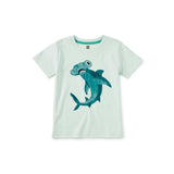Hammer Time Graphic Tee, Blue Glow