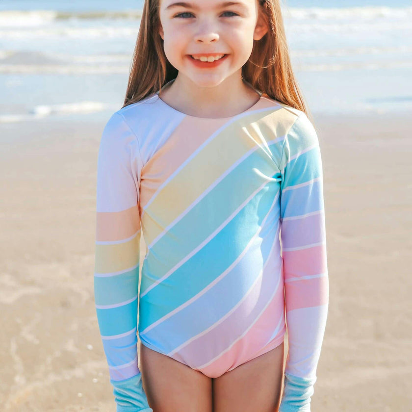 West Coast Rainbow One Piece Long Sleeve