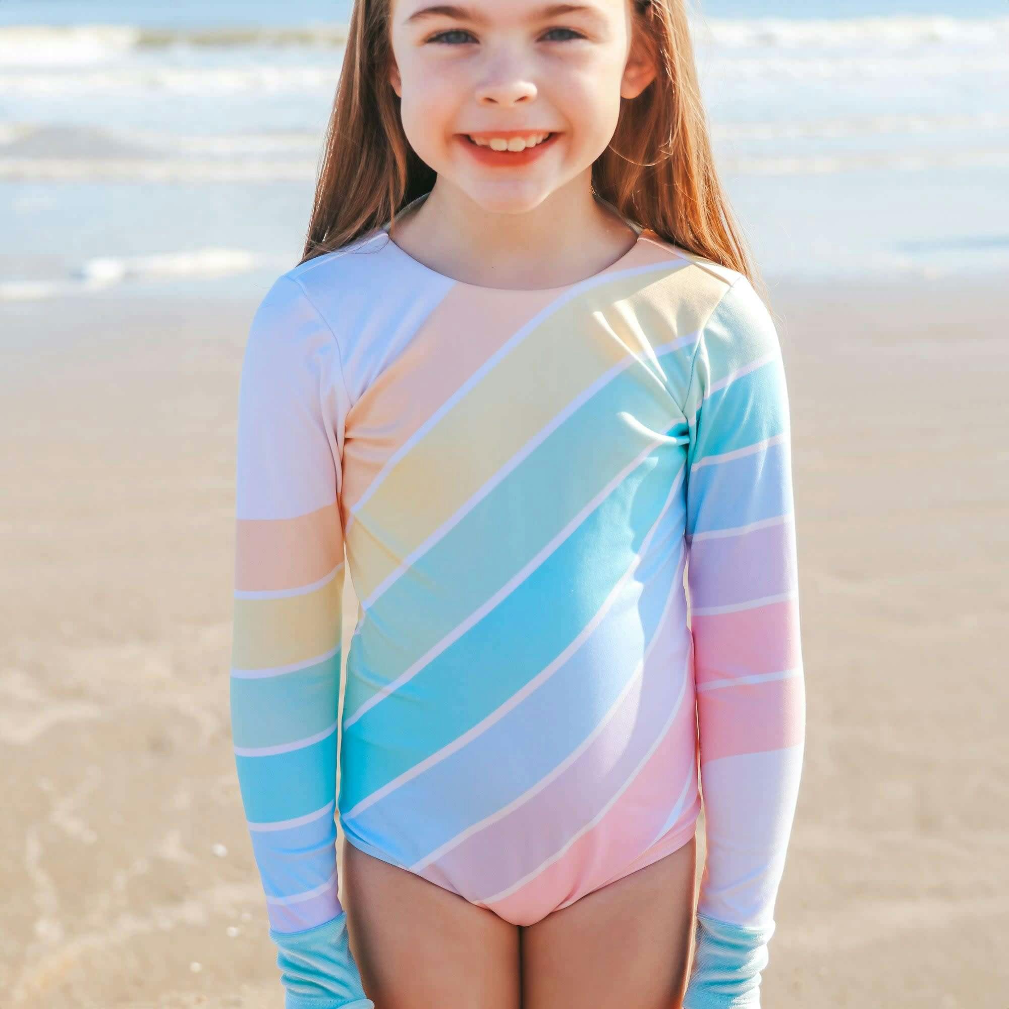 West Coast Rainbow One Piece Long Sleeve