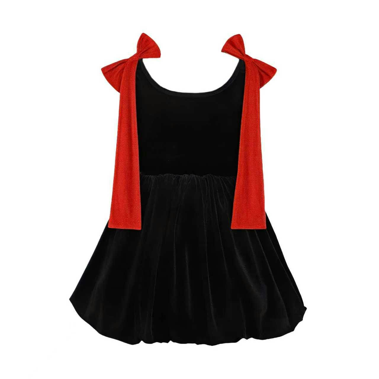 Hello Kitty® Sparkle Bow Velvet Dress