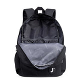 Oz Daypack Backpack with Doodle Large Pencil Case in Black