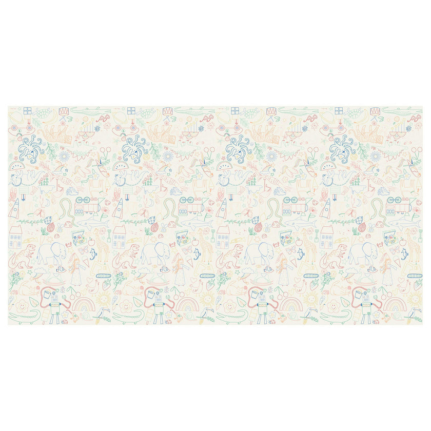 Color In Activity Tablecloth