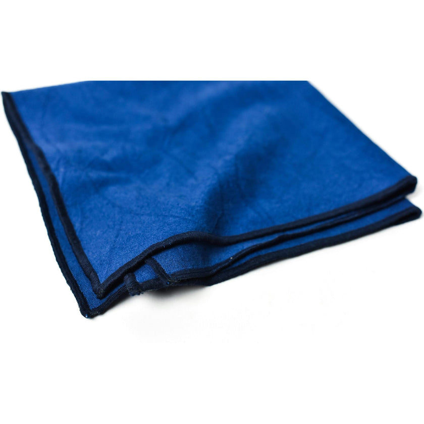 Color Block Navy Napkin