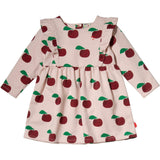 Recycled Cotton Apples Kid Ruffle Dress
