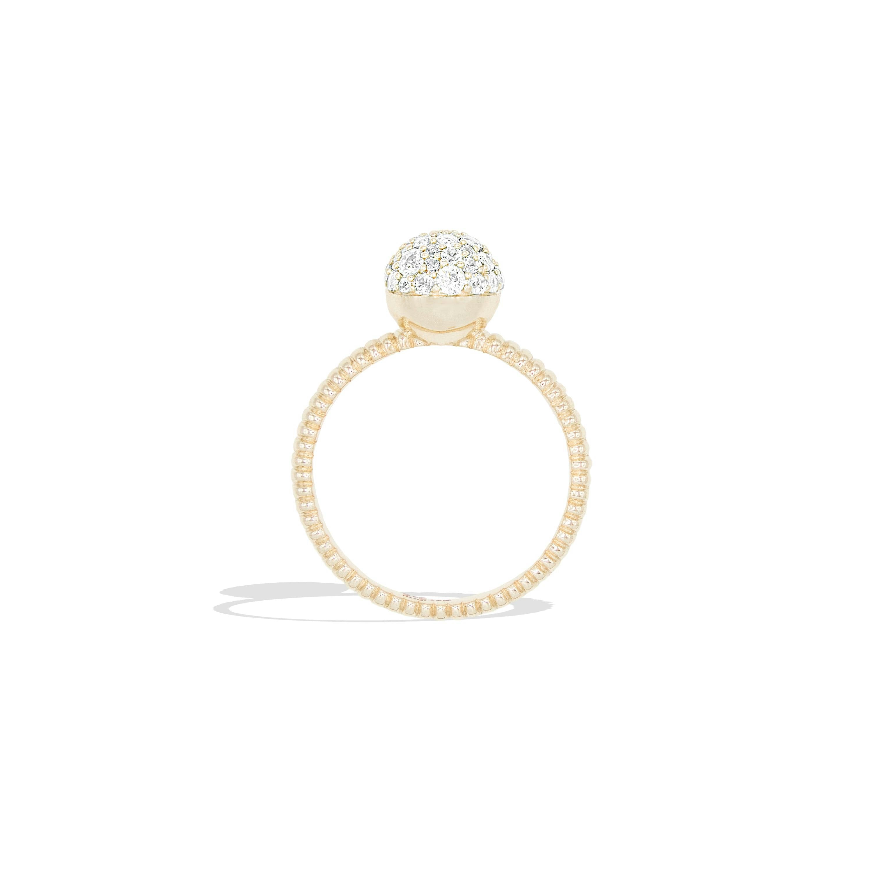Revel Small Bobble Ring - Diamond