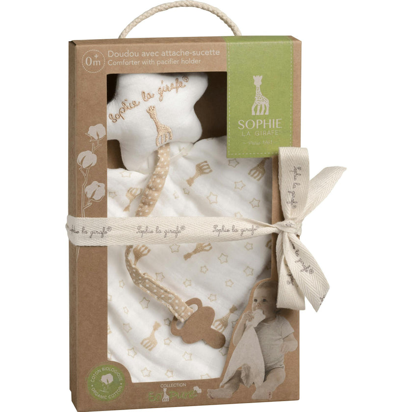 So'Pure Pacifier Holder Baby Blanket