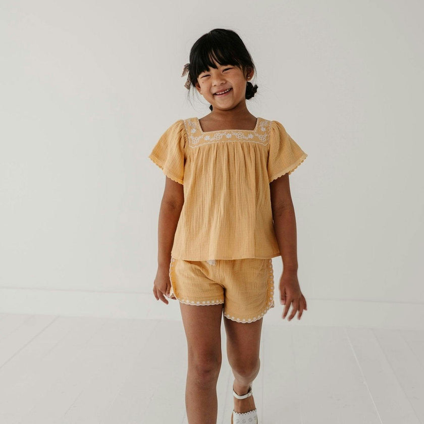 Embroidery Shorts