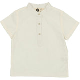 Smocked Floral Boys Shirt