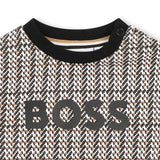 Black Check Logo Sweatshirt