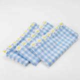 Daisy Gingham Cloth Napkins