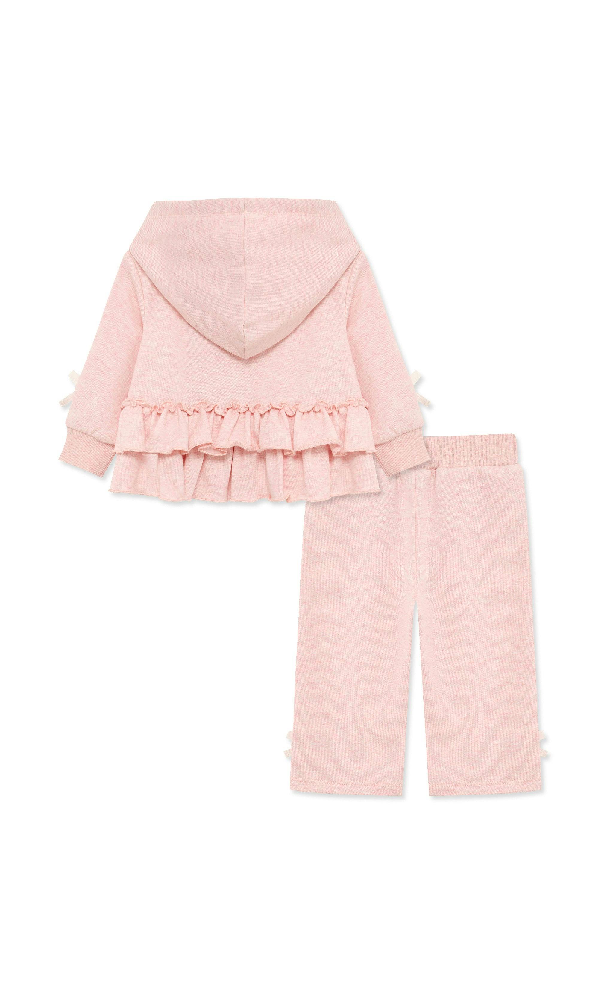 Ruffle Peplum Hoodie Pant Set (12-24M)