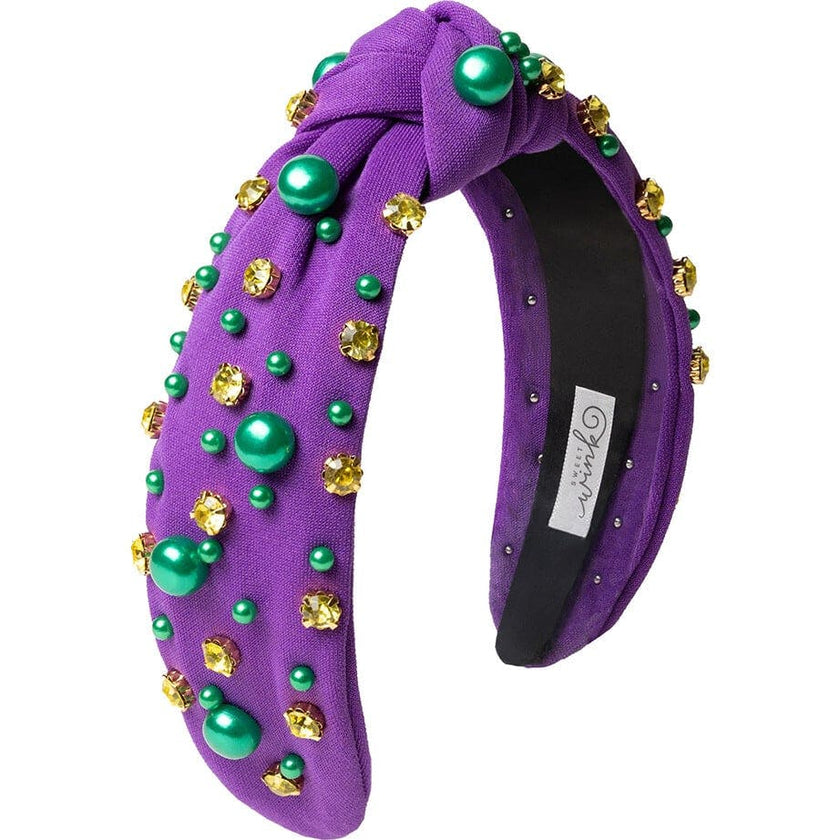 Mardi Gras Gemstone Headband