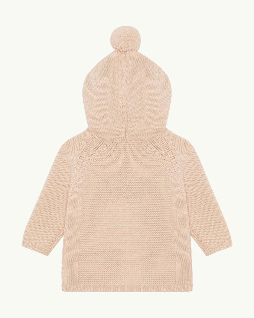 Bo Cable Knit Pram Cardigan - Pink