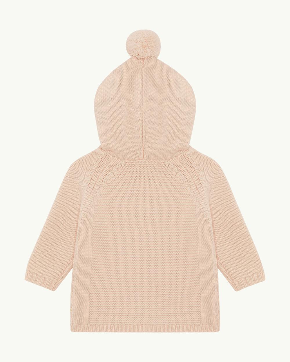 Bo Cable Knit Pram Cardigan - Pink