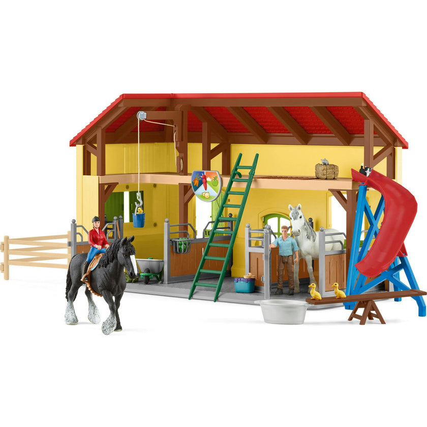 Schleich Farm World: Stable Playset