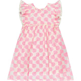 Seraphina Girl's Dress Shell Beach Pink, Pink