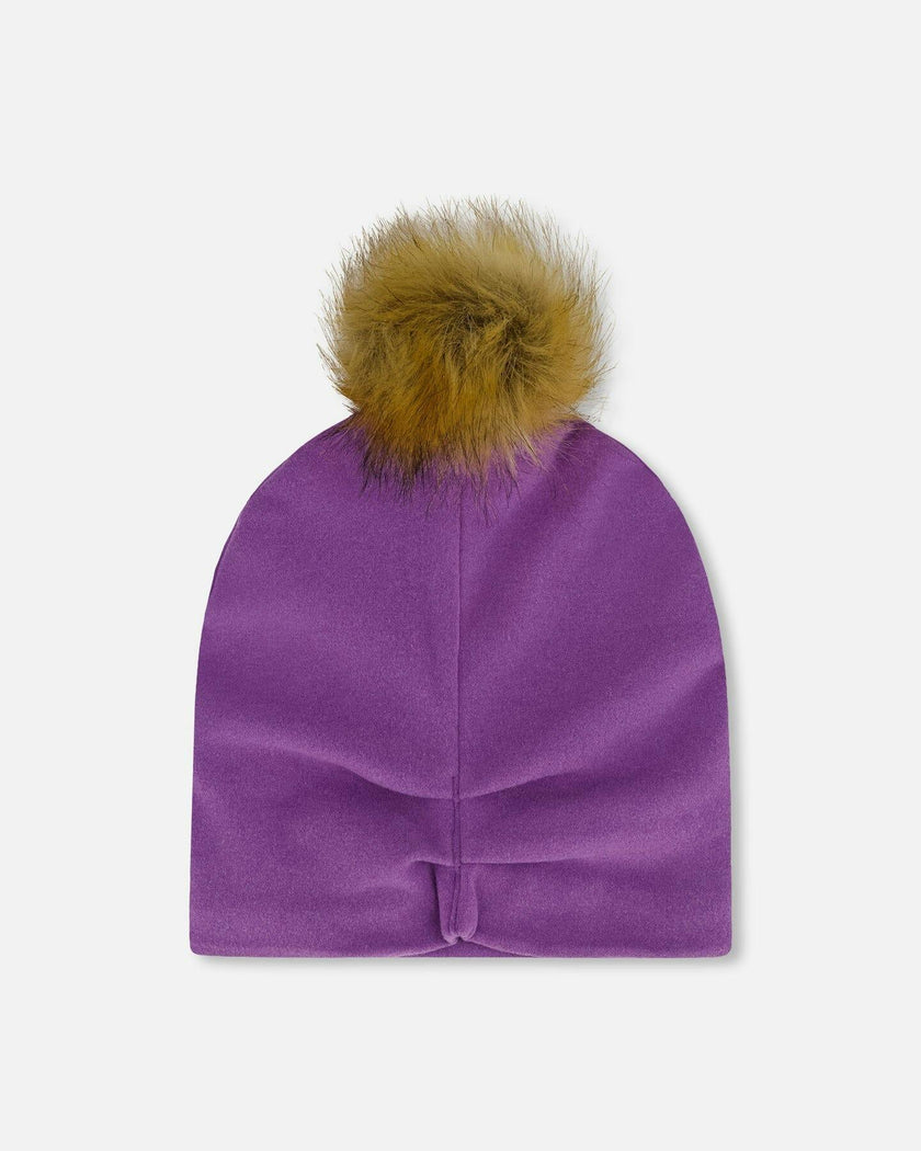 Mid-Season Jersey Removable Pompom Hat