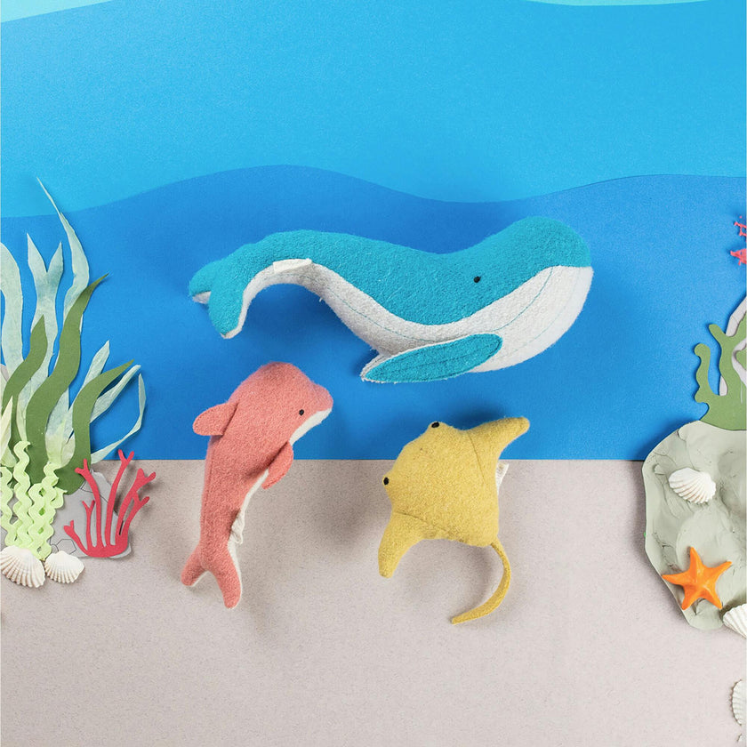 Holdie 3-Friends Animal Toy Set