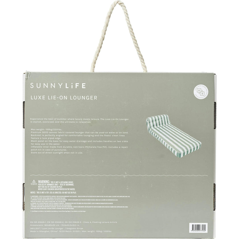 Luxe Lie-On Lounger