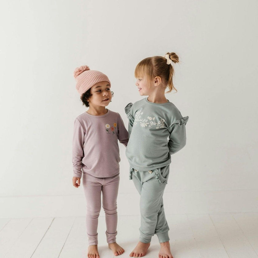 Ruffle Sweatshirt Ballerina