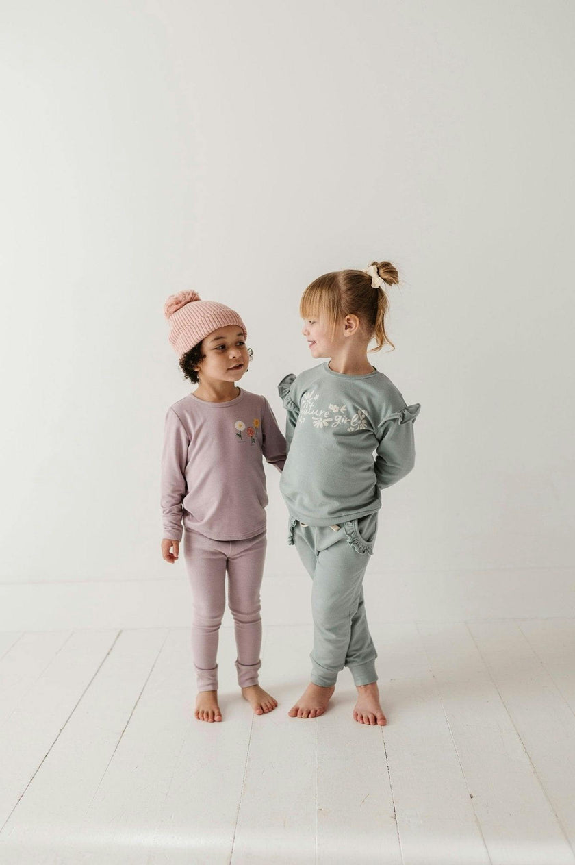 Ruffle Sweatshirt Ballerina