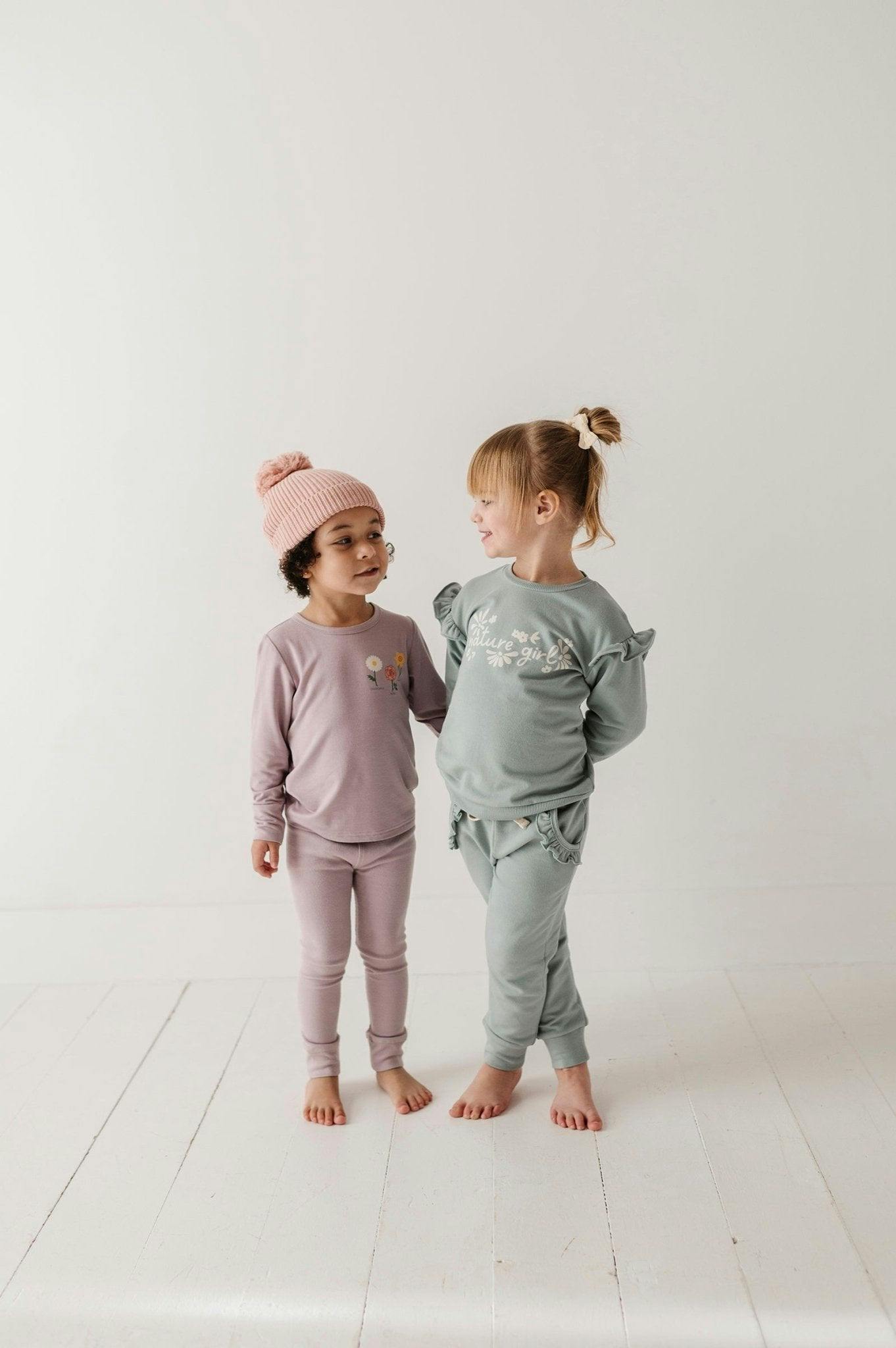 Ruffle Sweatshirt Ballerina
