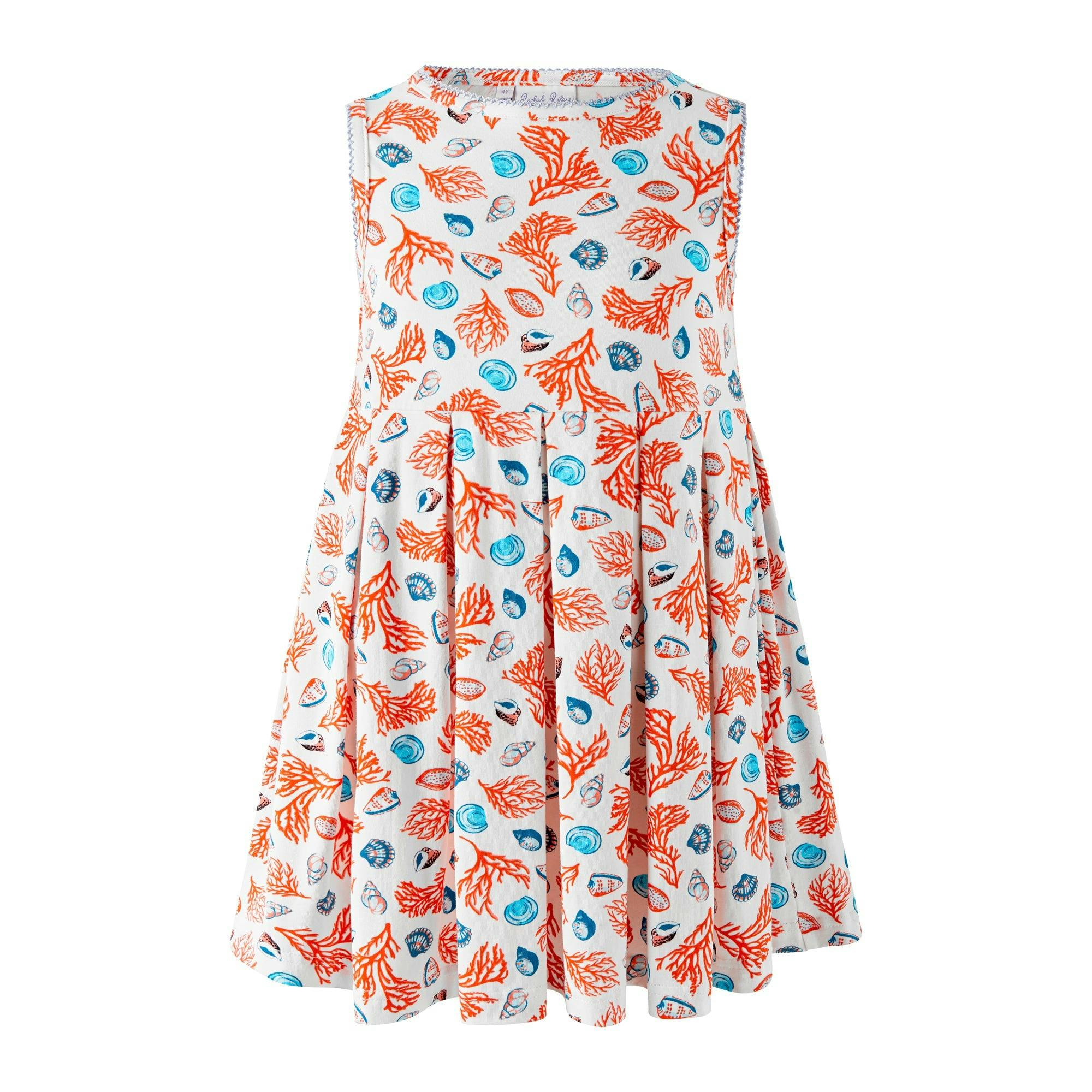 Coral Jersey Dress