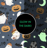 Costumed Ghosts - Glow In The Dark - Long Sleeve Loungewear Set