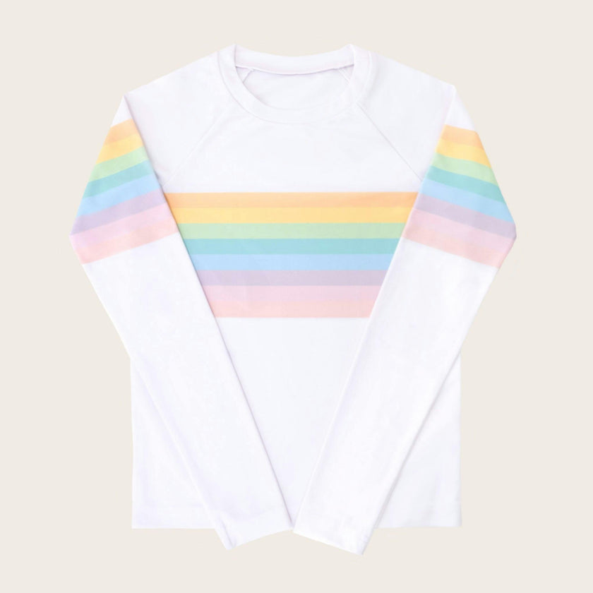 West Coast Rainbow Rash Guard