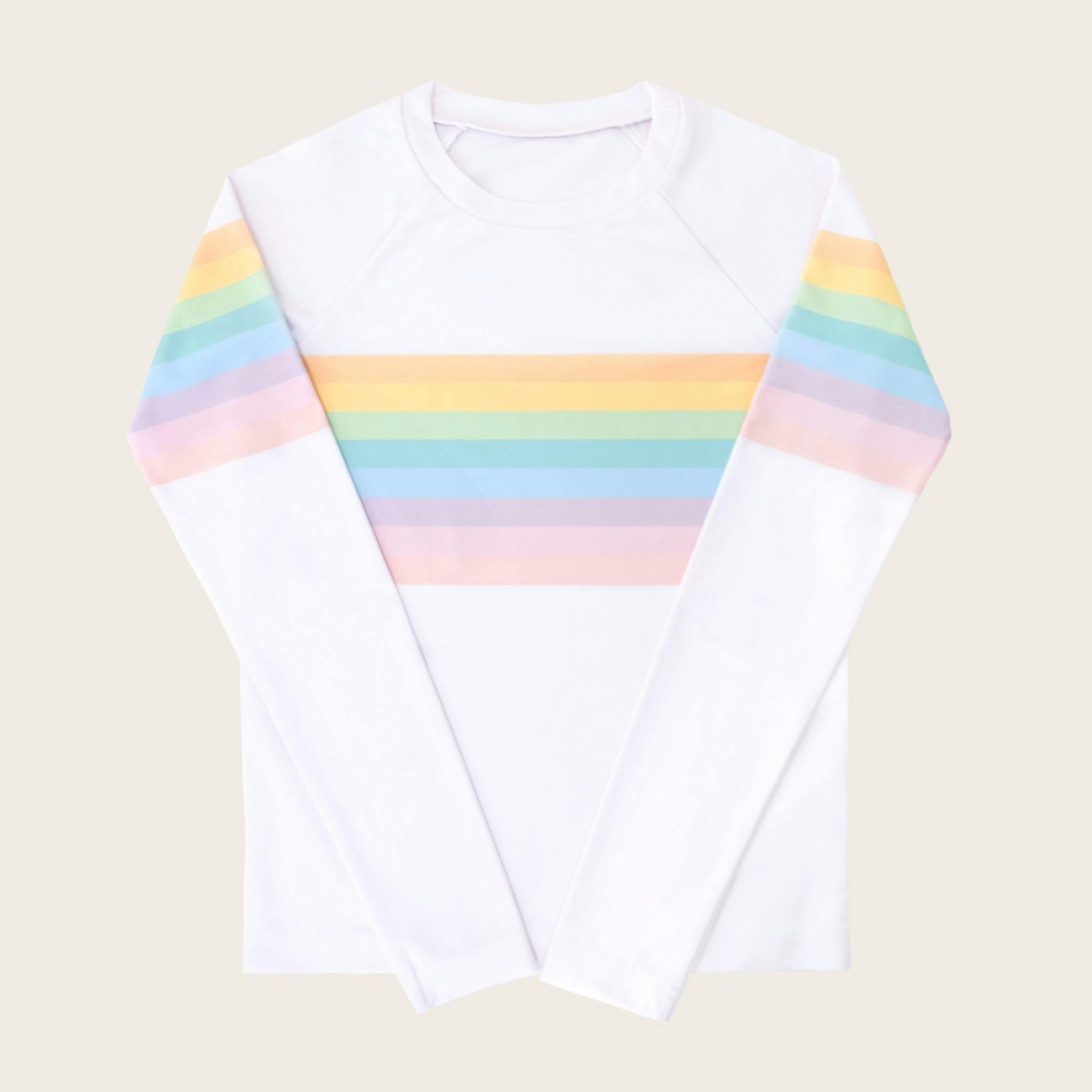West Coast Rainbow Rash Guard