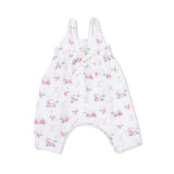 Baby Golf Carts Pink - Tie Back Romper