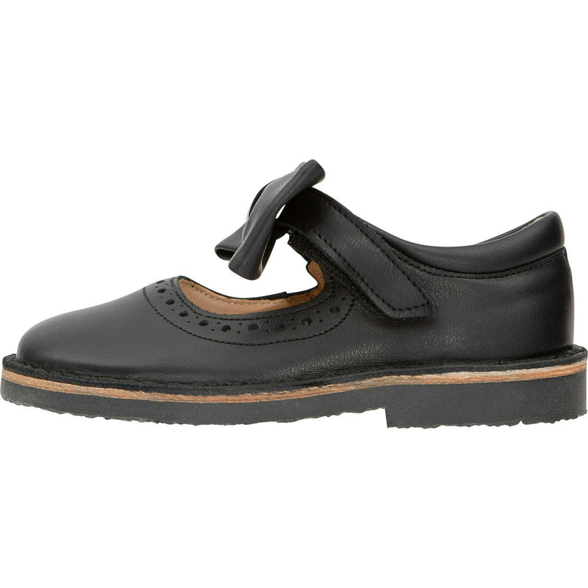 Martha Bow Mary Jane Shoe Black