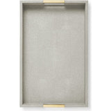 Modern Shagreen Desk Tray