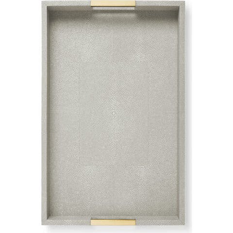 Modern Shagreen Desk Tray