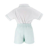 Jackson Boy Polo Set - Fall Leaves