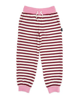 Prism Striped Pant - Mystic Maroon Thermal