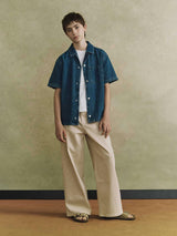 Ezra Shirt Toddler Boys High Tide