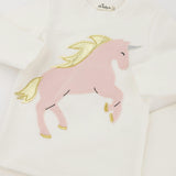 Prancing Applique L/S 2pc Set