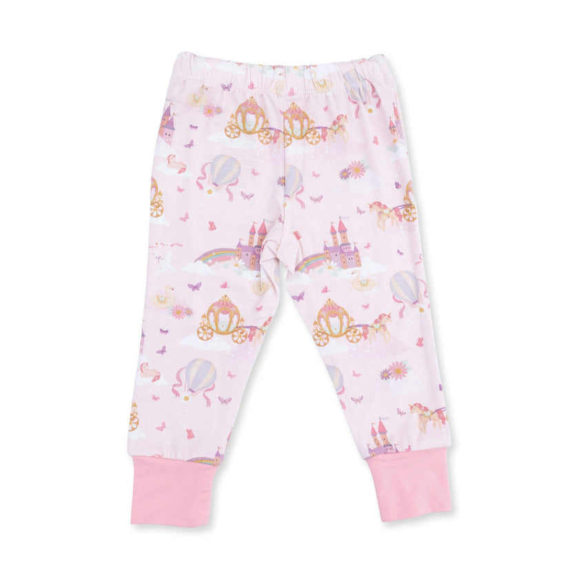 Princess Unicorns and Castle - Long Sleeve Loungewear Set
