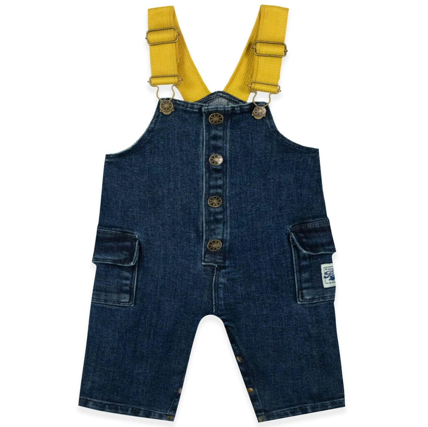 BONTON Poisson Overalls - Denim Malaga