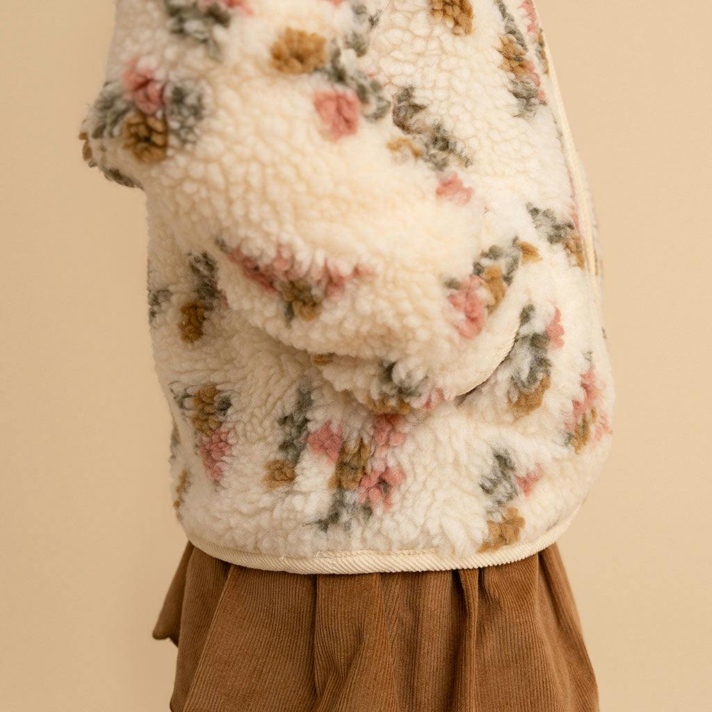 Amber Sherpa Zippered Jacket