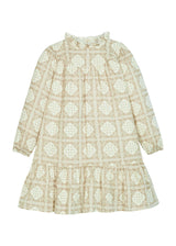 Jody Dress - Stone Patchwork