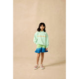 Organic Crossover Sunday Skirt in Dip Dye Gauze