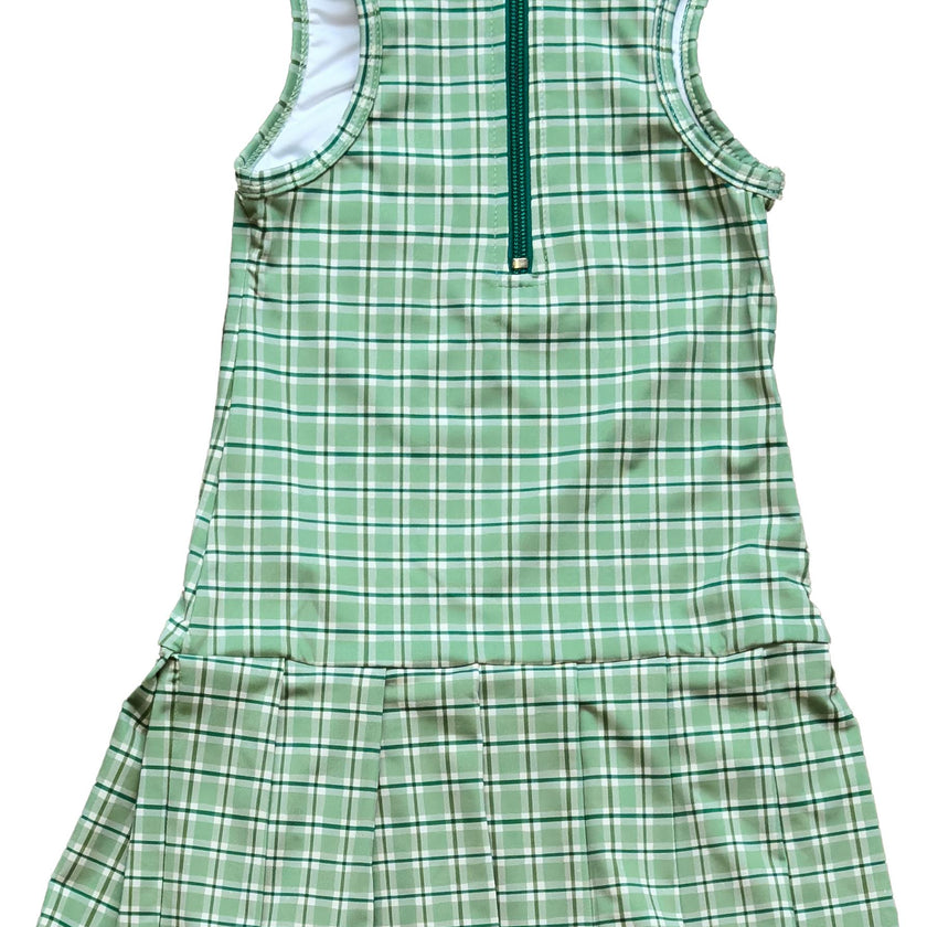 Tennis Dress in Apple Check