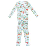 2pc Long Sleeve Pajama Set - Dino Explorer