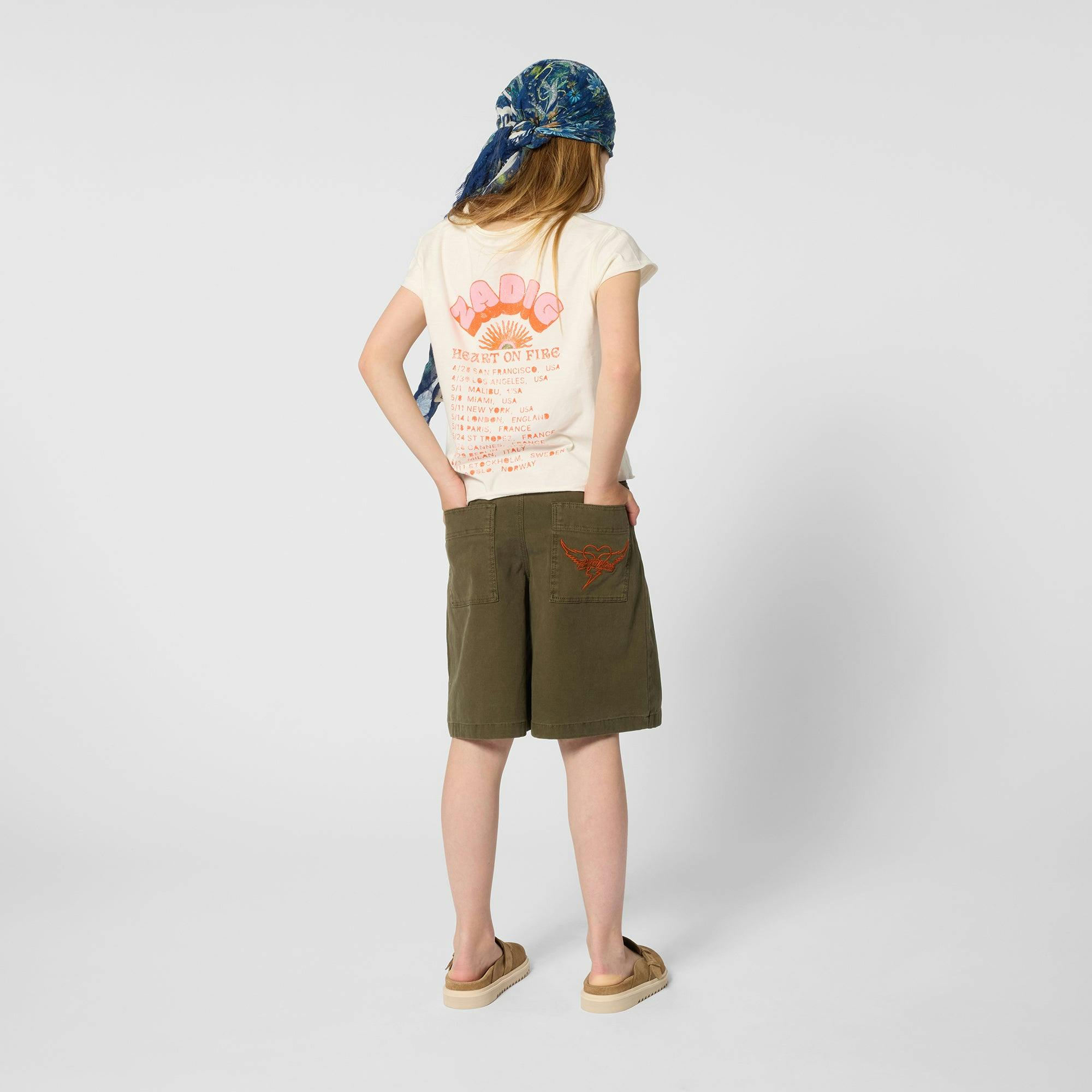 ZADIG & VOLTAIRE Pleat Shorts - Olive Night