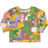 Billie Print Long Sleeve Pocket Tee