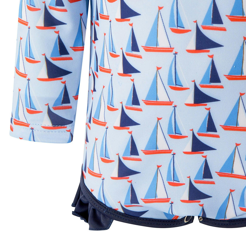 Sailboat Frill Rashguard