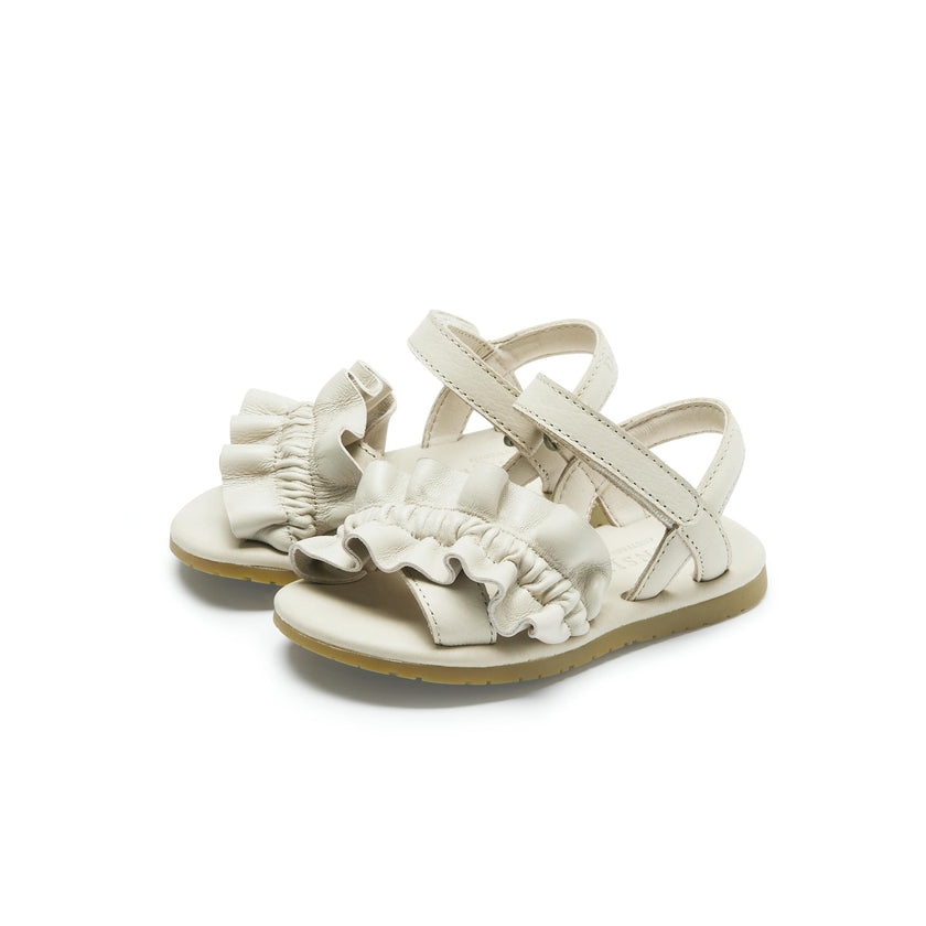 Yine Sandals | Off White Leather