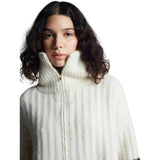 UMA COLOR-BLOCK PONCHO